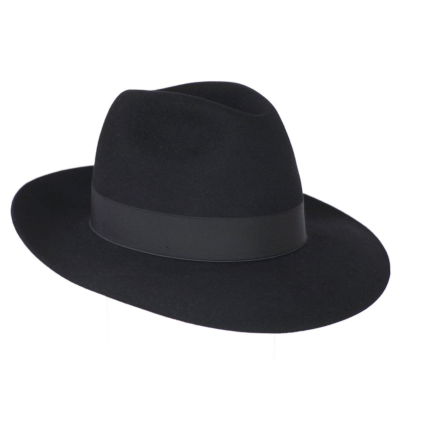 Andelli 234 - Black, product_type] - Borsalino for Atica fedora hat