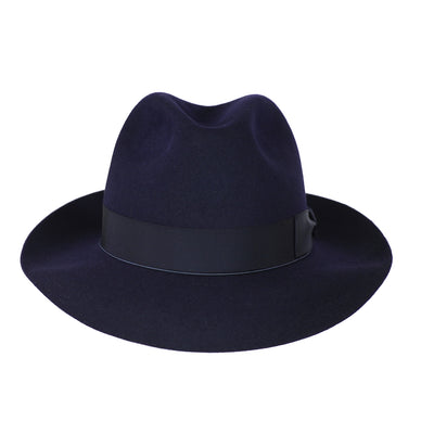 Trionfo 212 - Navy, product_type] - Borsalino for Atica fedora hat