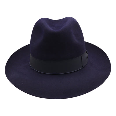 Andelli 234 - Navy, product_type] - Borsalino for Atica fedora hat