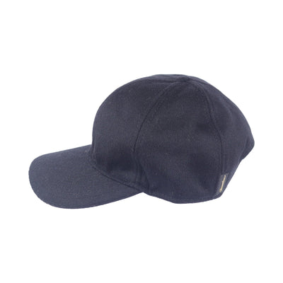 Lana Wool Cap - Black, product_type] - Borsalino for Atica fedora hat