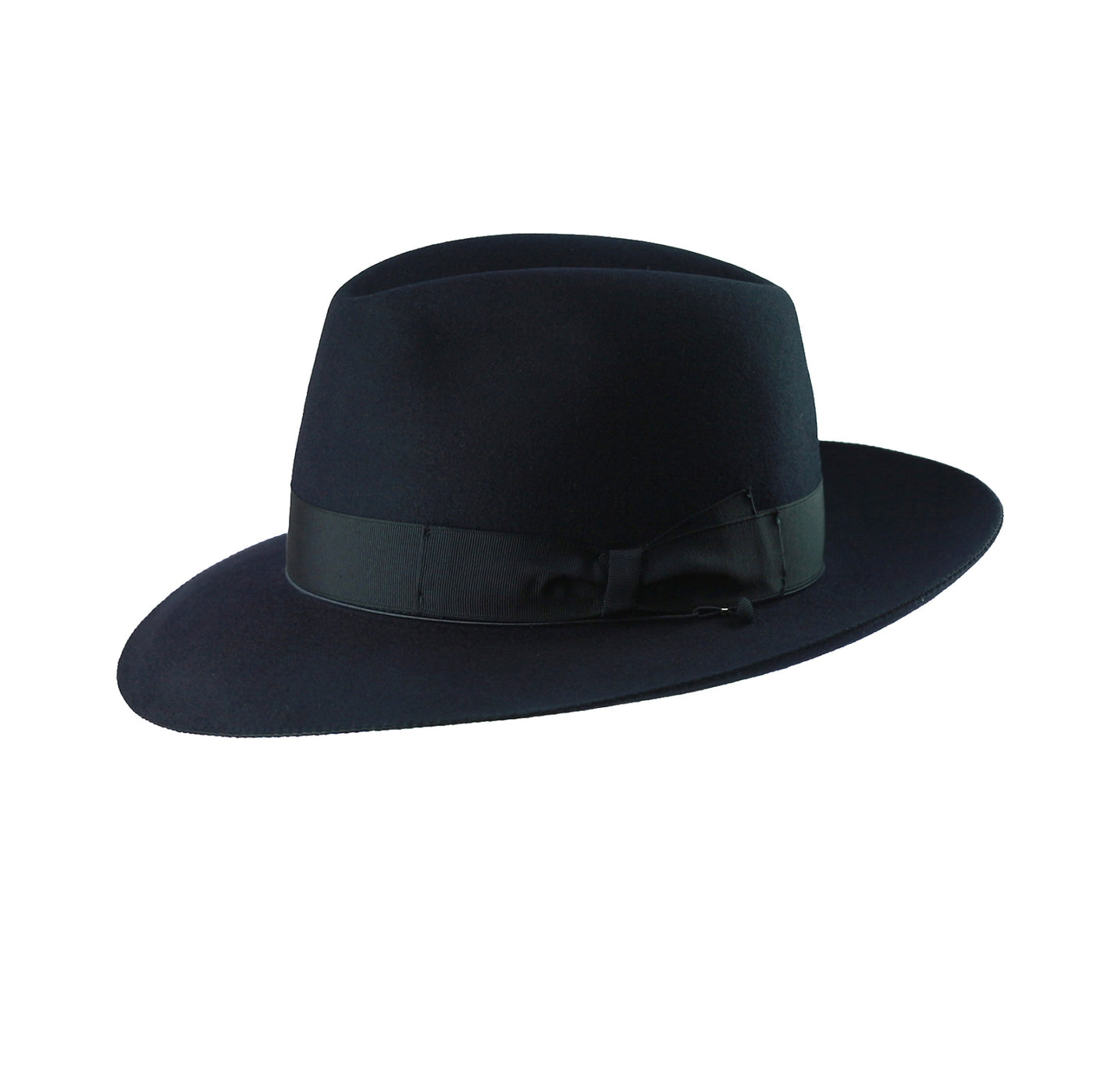 Mattoni 300 - Navy, product_type] - Borsalino for Atica fedora hat