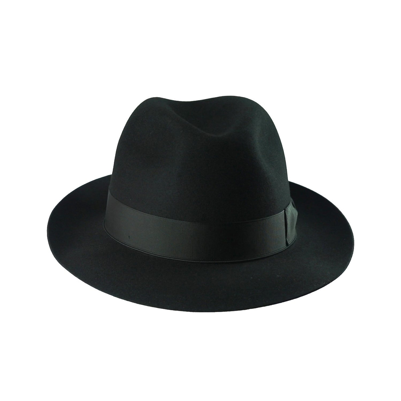 Andelli 214 - Black, product_type] - Borsalino for Atica fedora hat