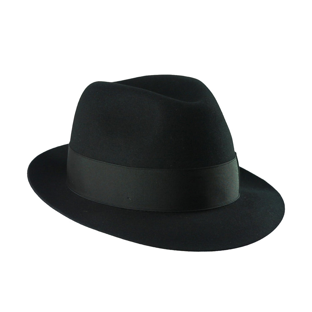 ハット BORSALINO 'Q.S. Folar Liscio' hat Black  212993 Borsalino q.s. folar liscio hat - Black - Women | 2129930521