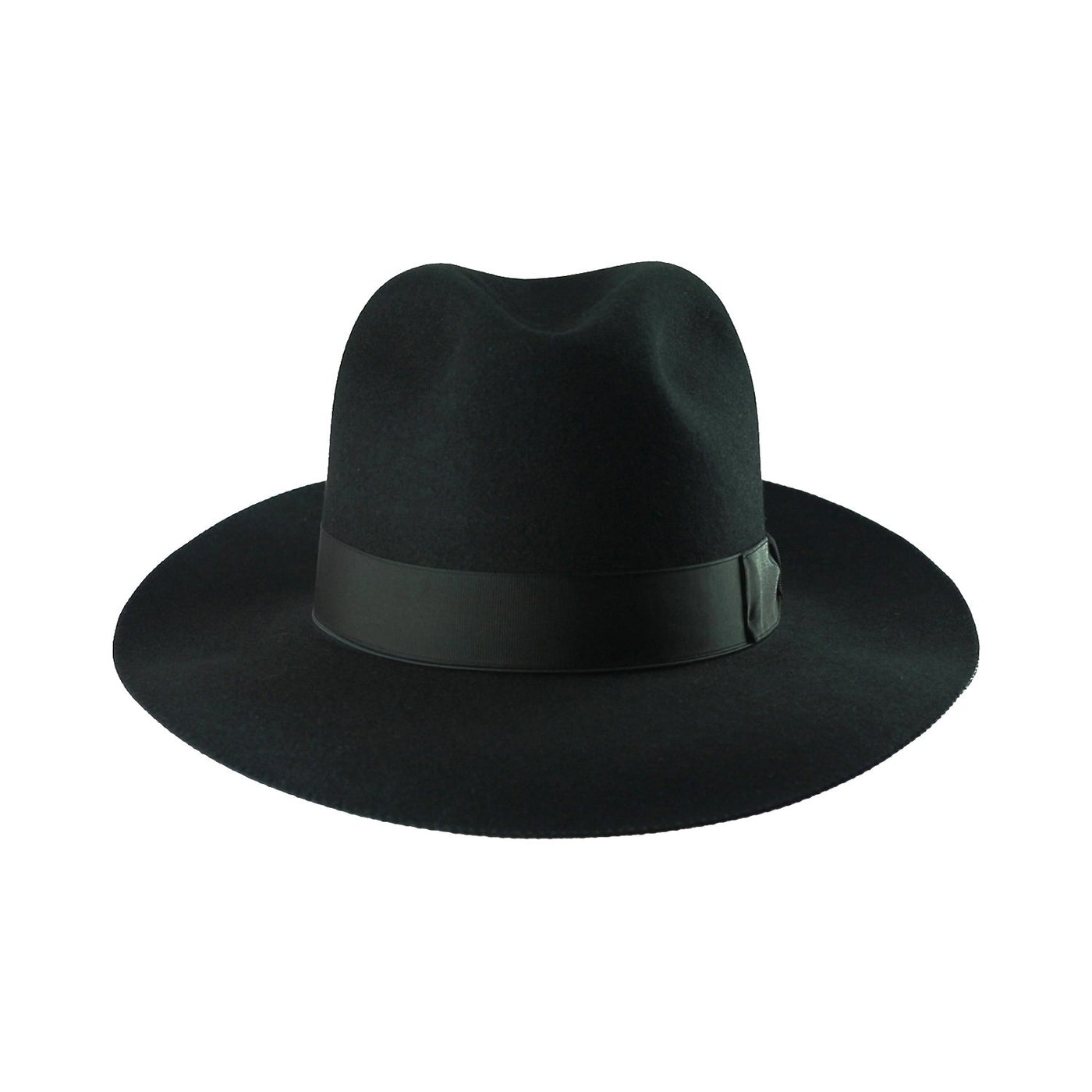 Mattoni 300 - Black, product_type] - Borsalino for Atica fedora hat